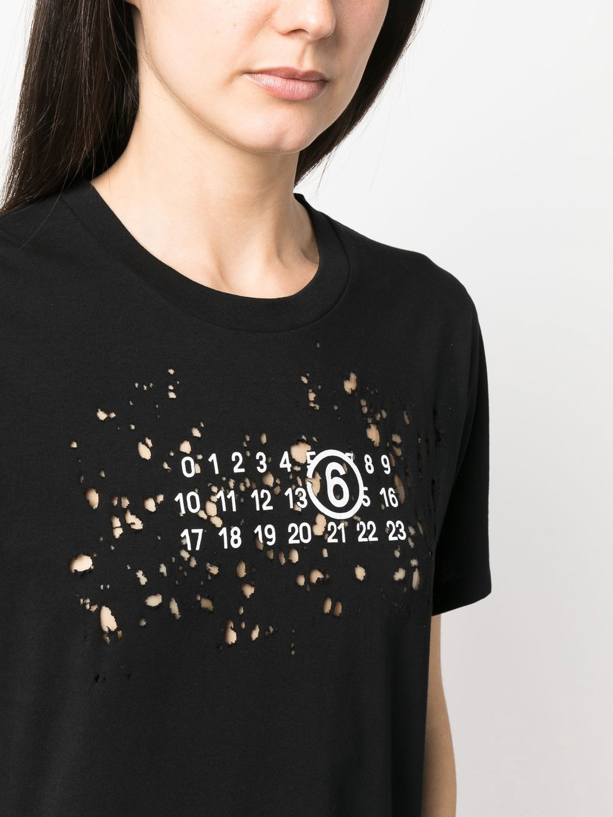 T-shirts MM6 Maison Margiela - Printed cotton T-shirt