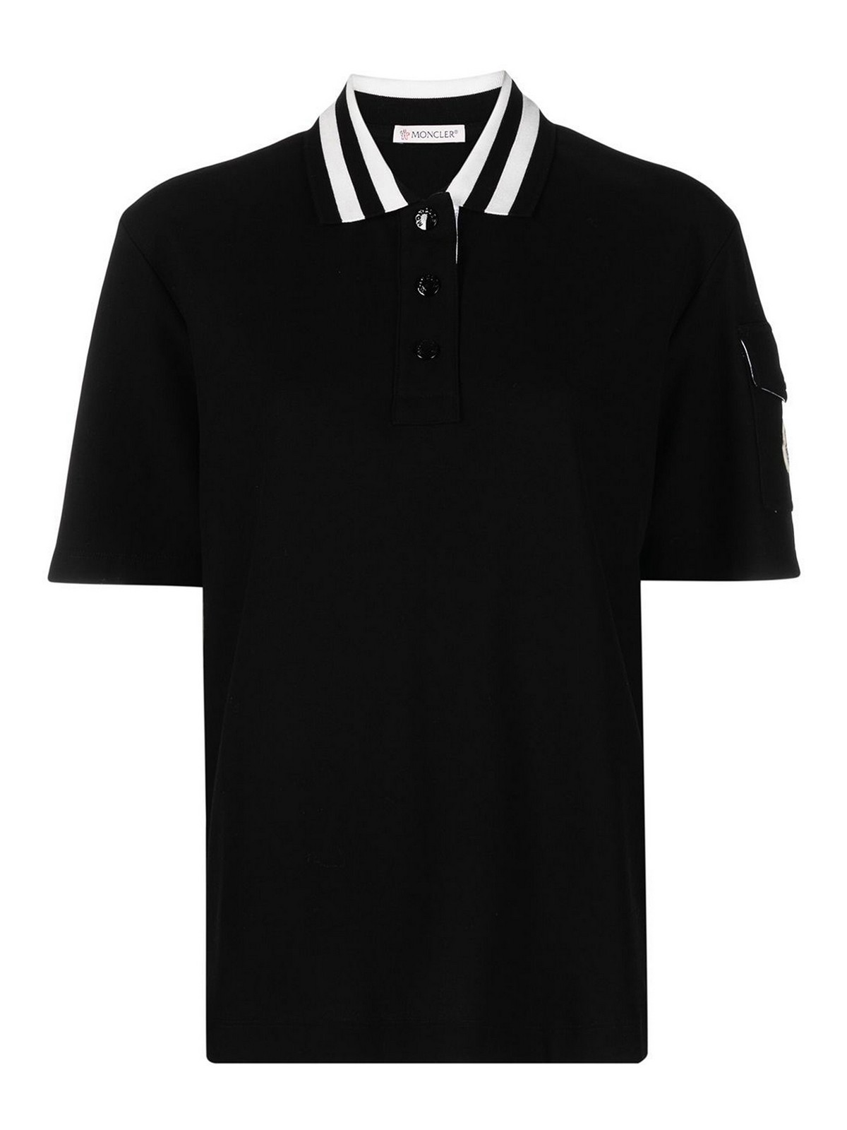 Polo shirts Moncler - Logo cotton polo shirt - 8A0000184720999 | iKRIX.com
