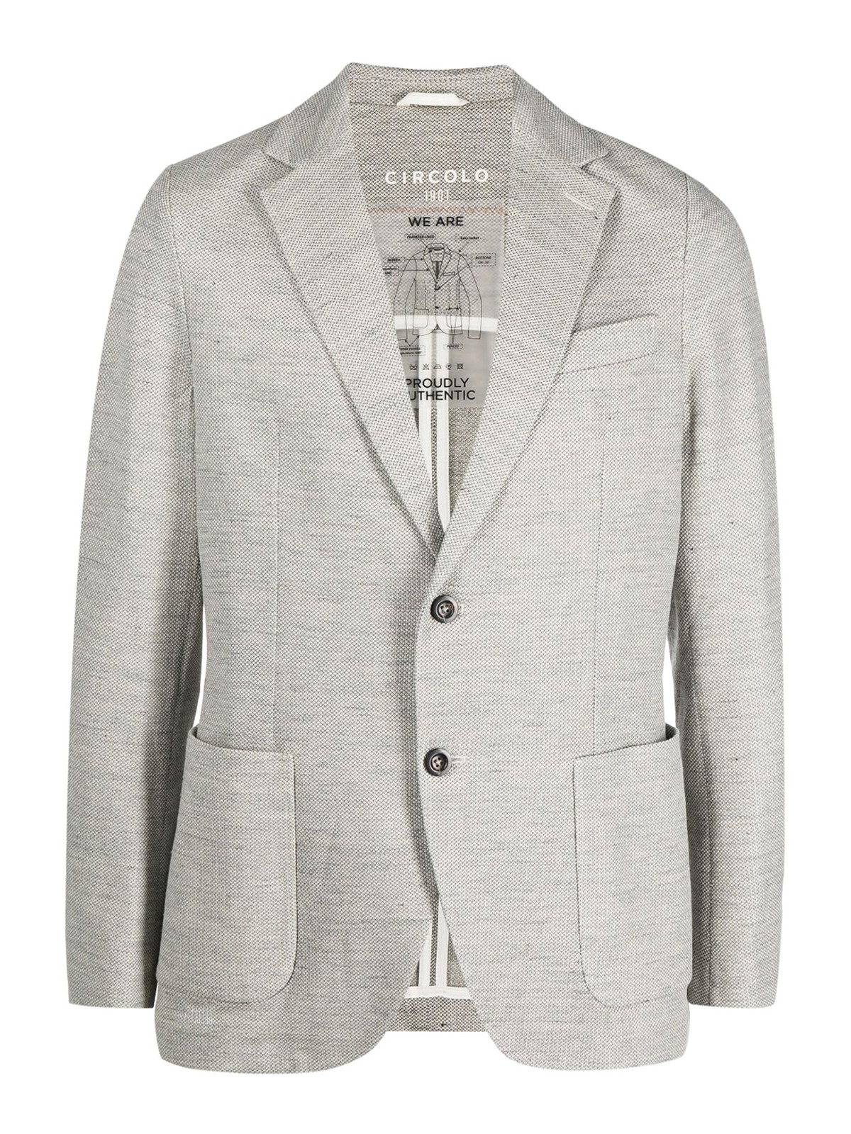 Blazers Circolo 1901 - Linen blazer - CN3966923 | Shop online at iKRIX