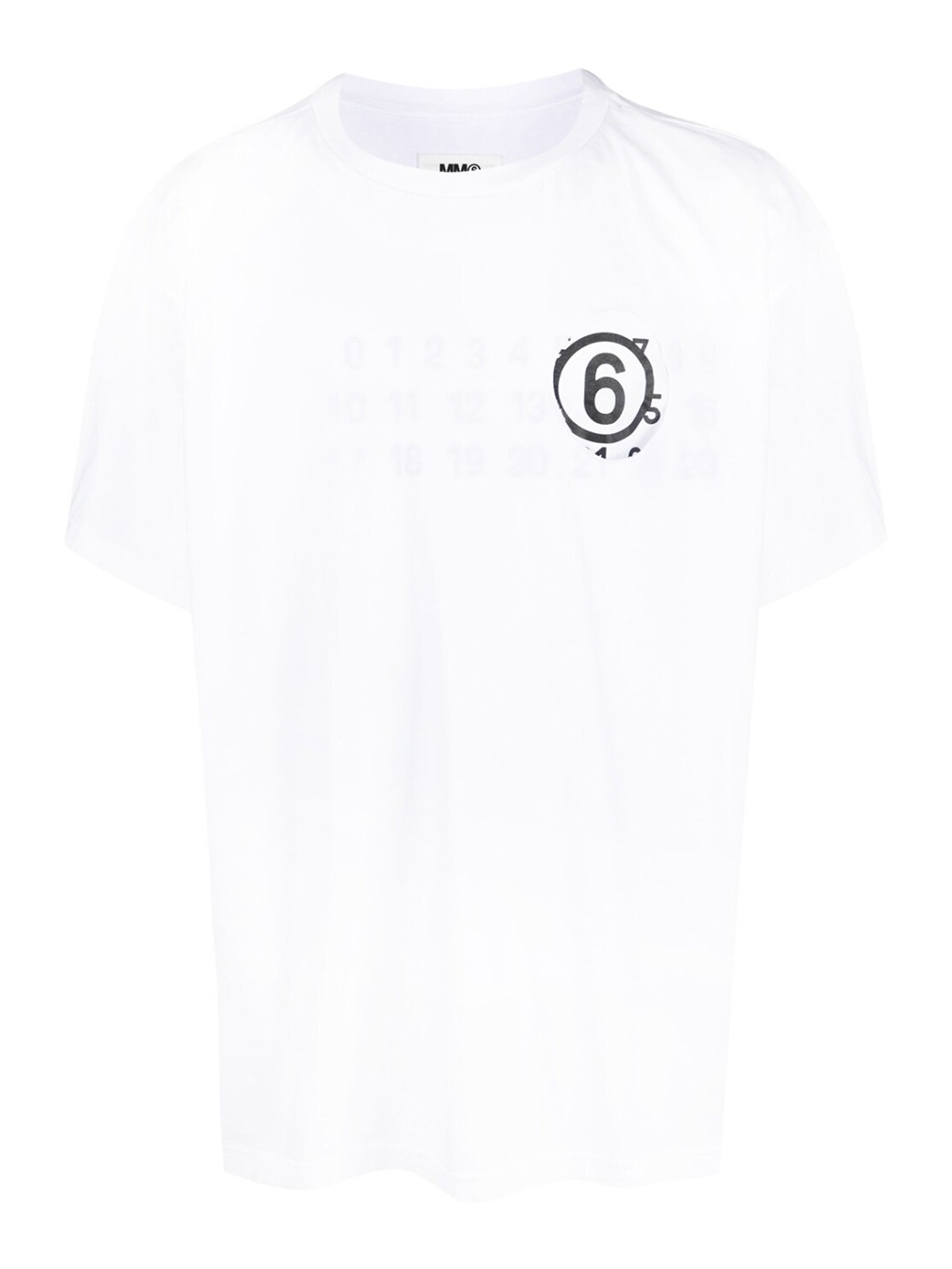 T-shirts MM6 Maison Margiela - Logo print t-shirt - S62GD0146S23588100