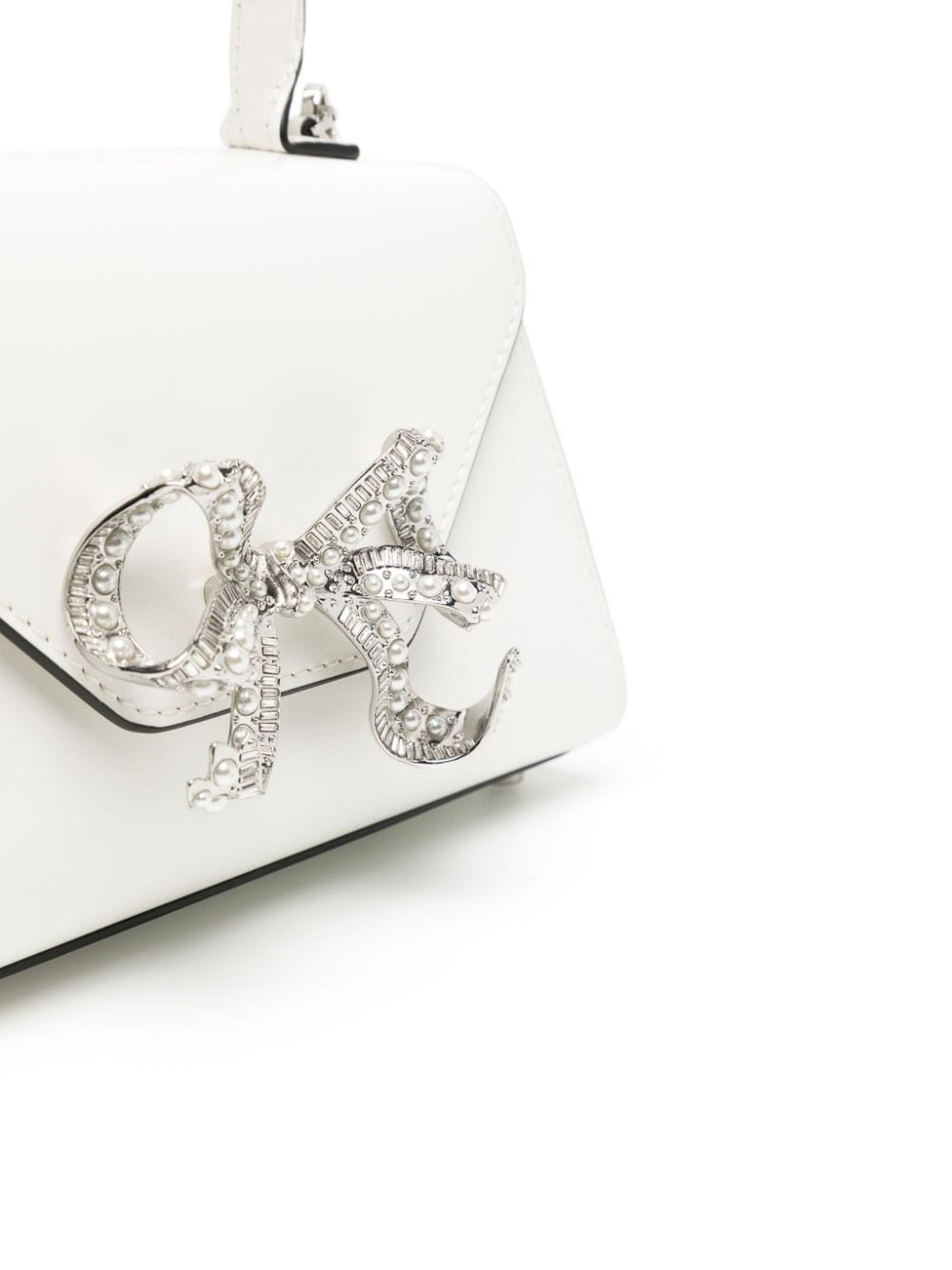 Shoulder bags Self Portrait Bow envelope shoulder bag SS23301WWHT