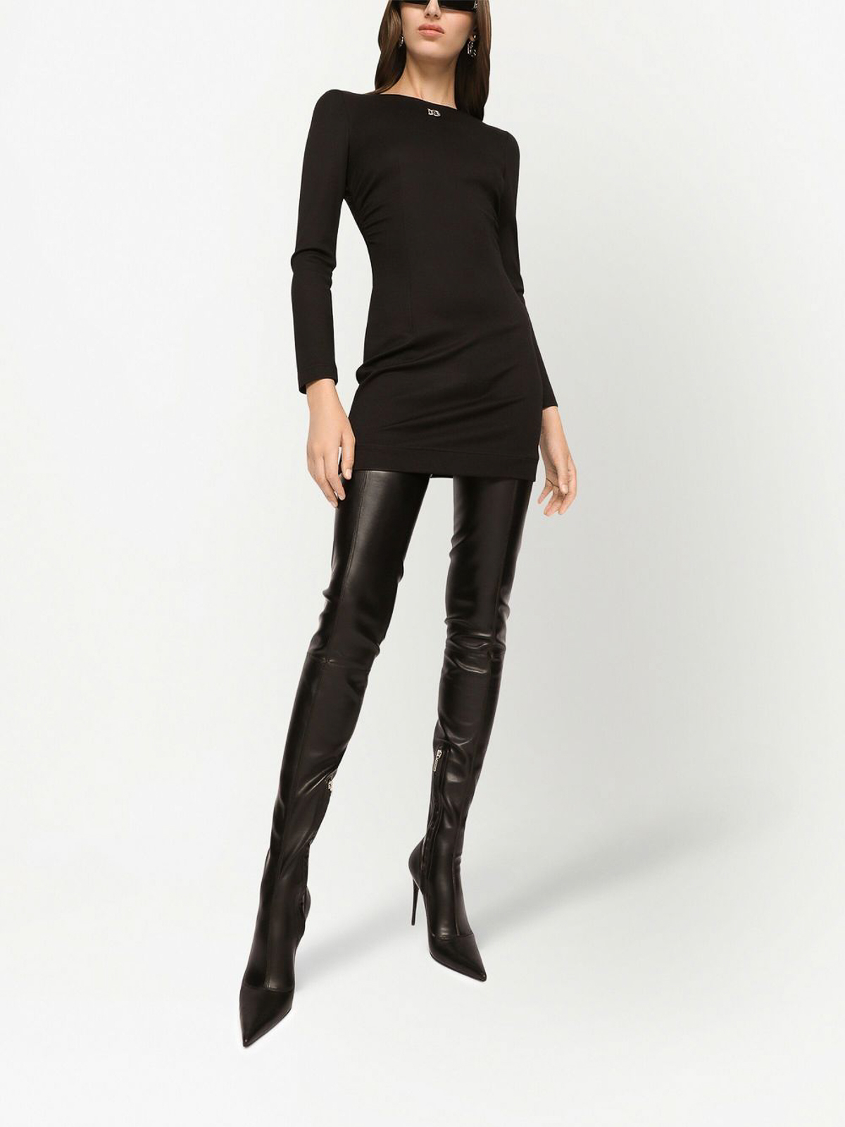 Short dresses Dolce & Gabbana - Zipped short dress - F6ACQTFUGPNN0000