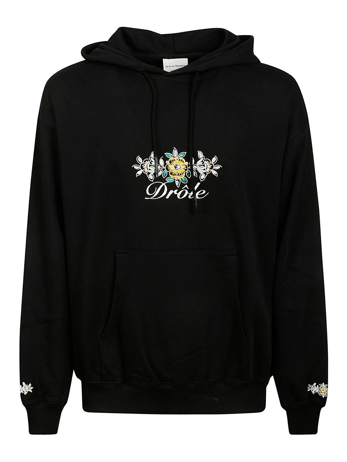 Sweatshirts & Sweaters Drôle de Monsieur - Drole fleuri hoodies ...