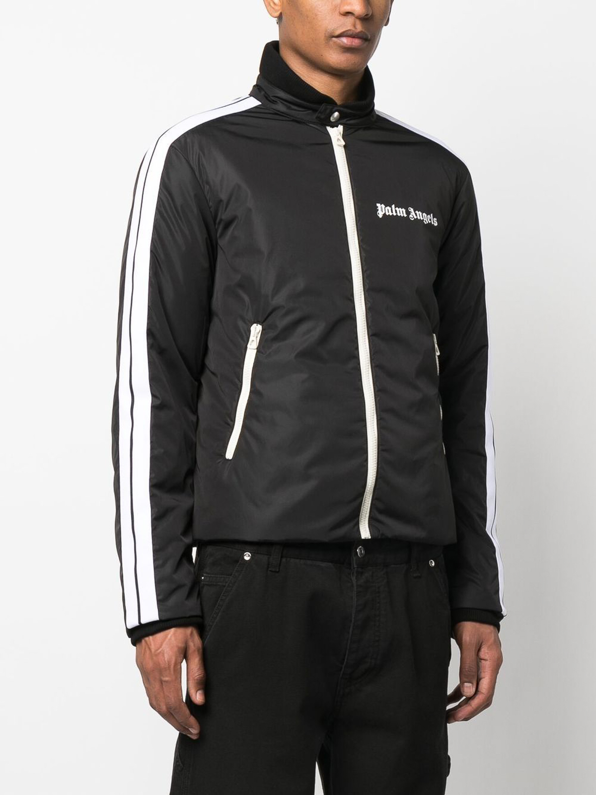 Blazers Palm Angels - Lightweight puffer track jacket ...