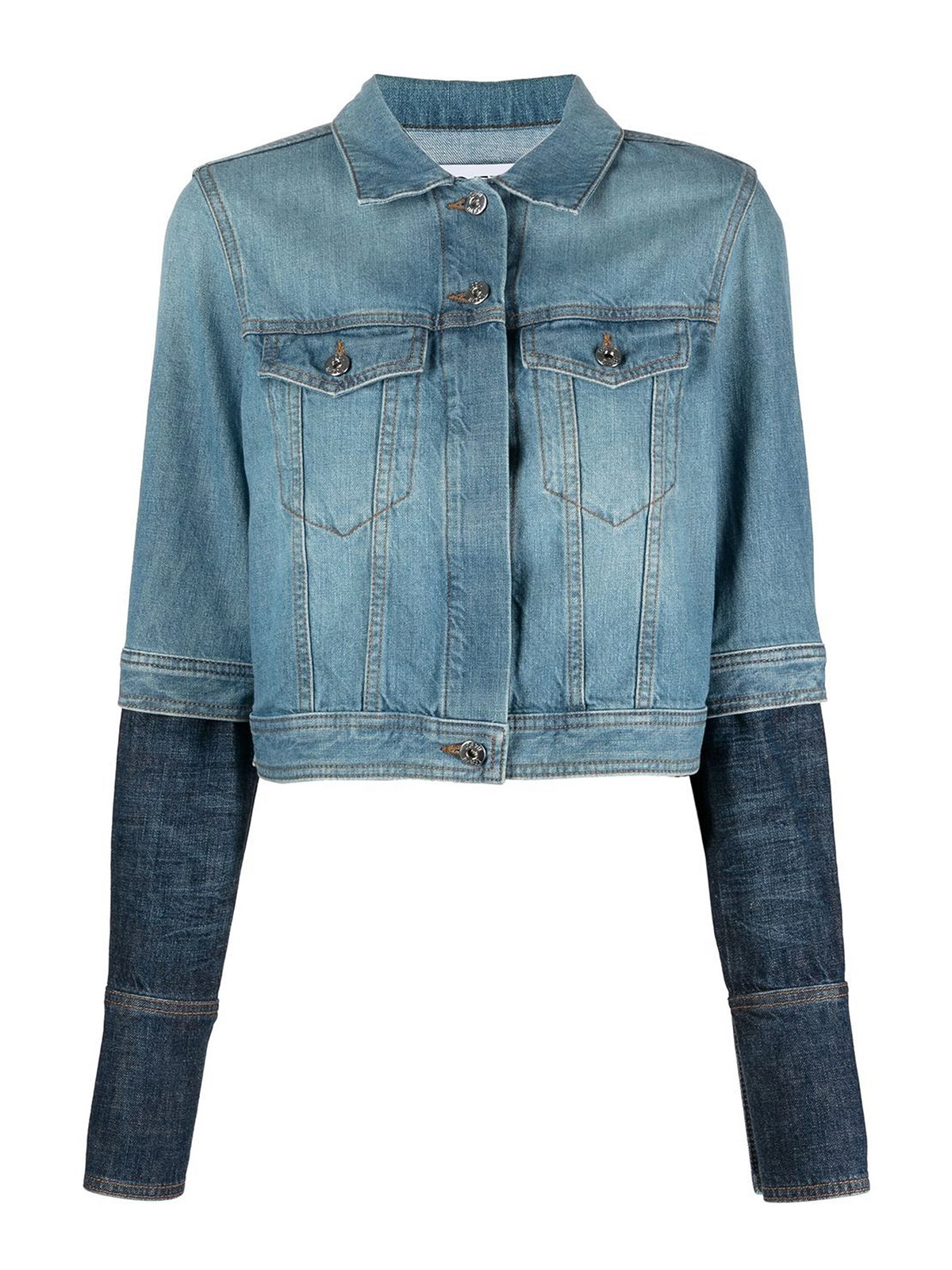 Denim jacket Loewe - Layered denim jacket - S540Y50X215400BLUEDENIM