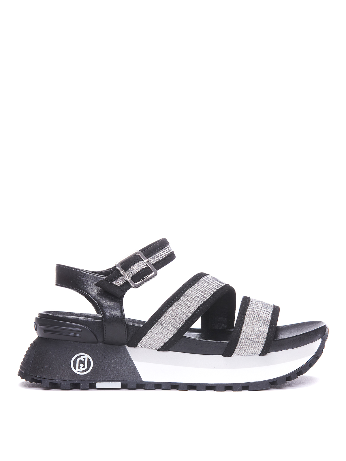 Sandals Liu Jo - Platform glitter sandals - BA3159EX13522222 | iKRIX.com