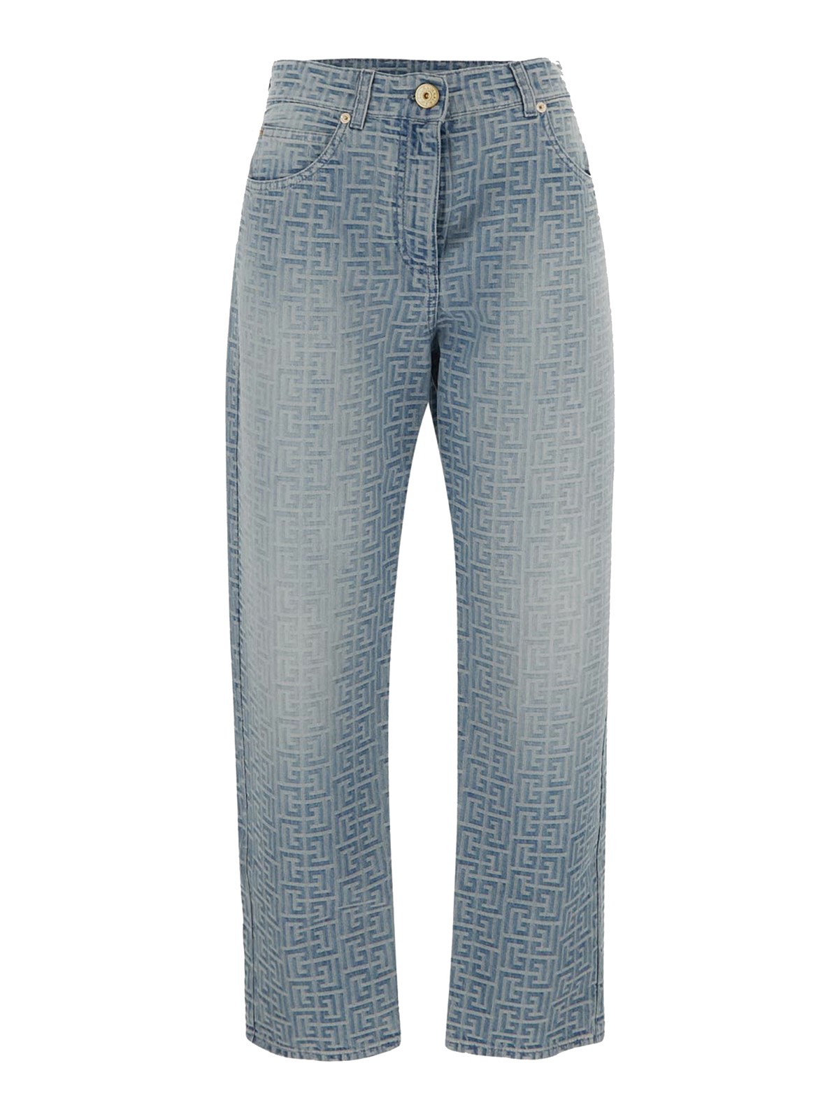 Straight leg jeans Balmain - Balmain straight-leg jeans - AF0MI020DD276FF