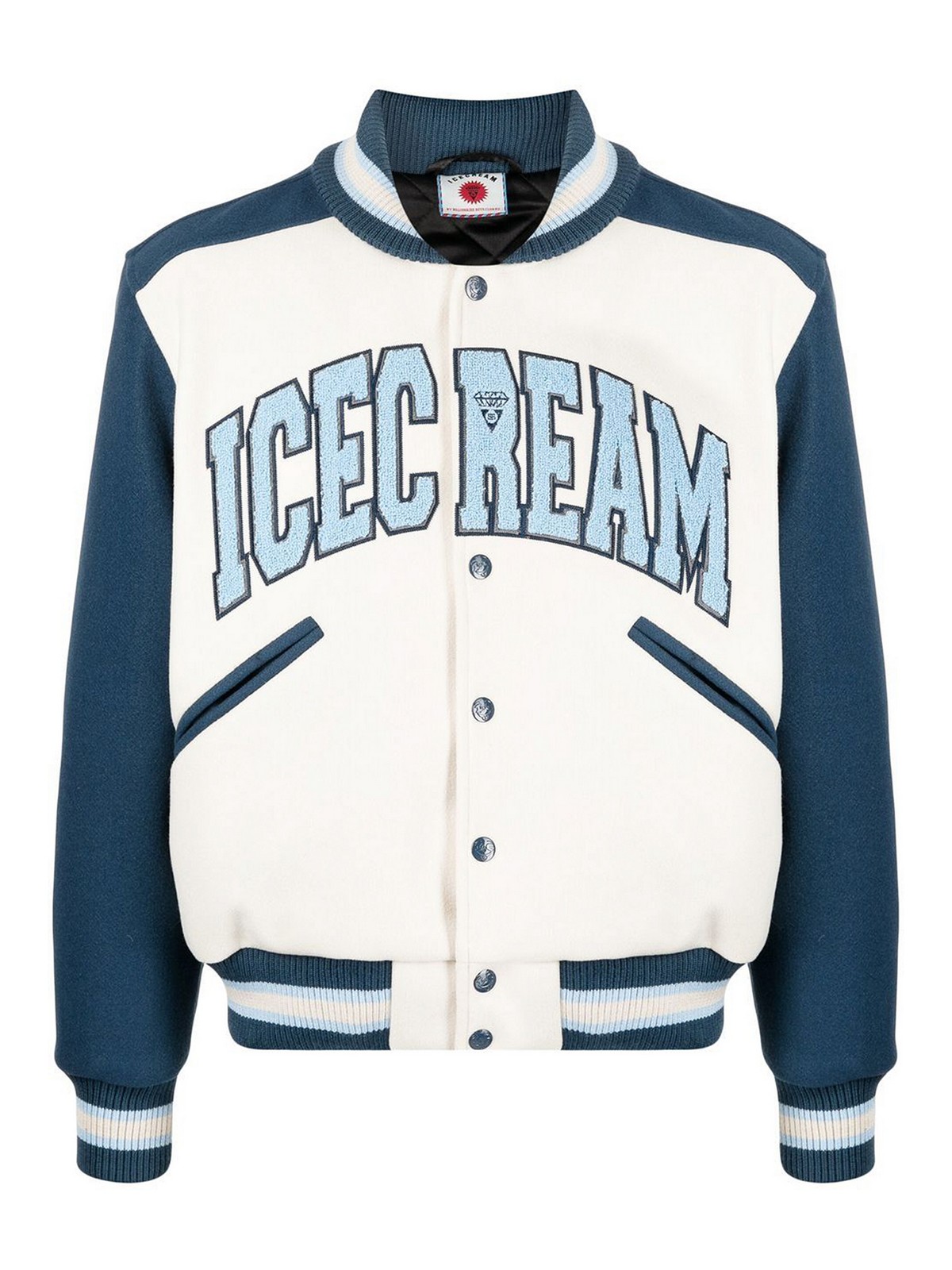 Bombers Icecream - Varsity logo bomber - IC22402NAVY