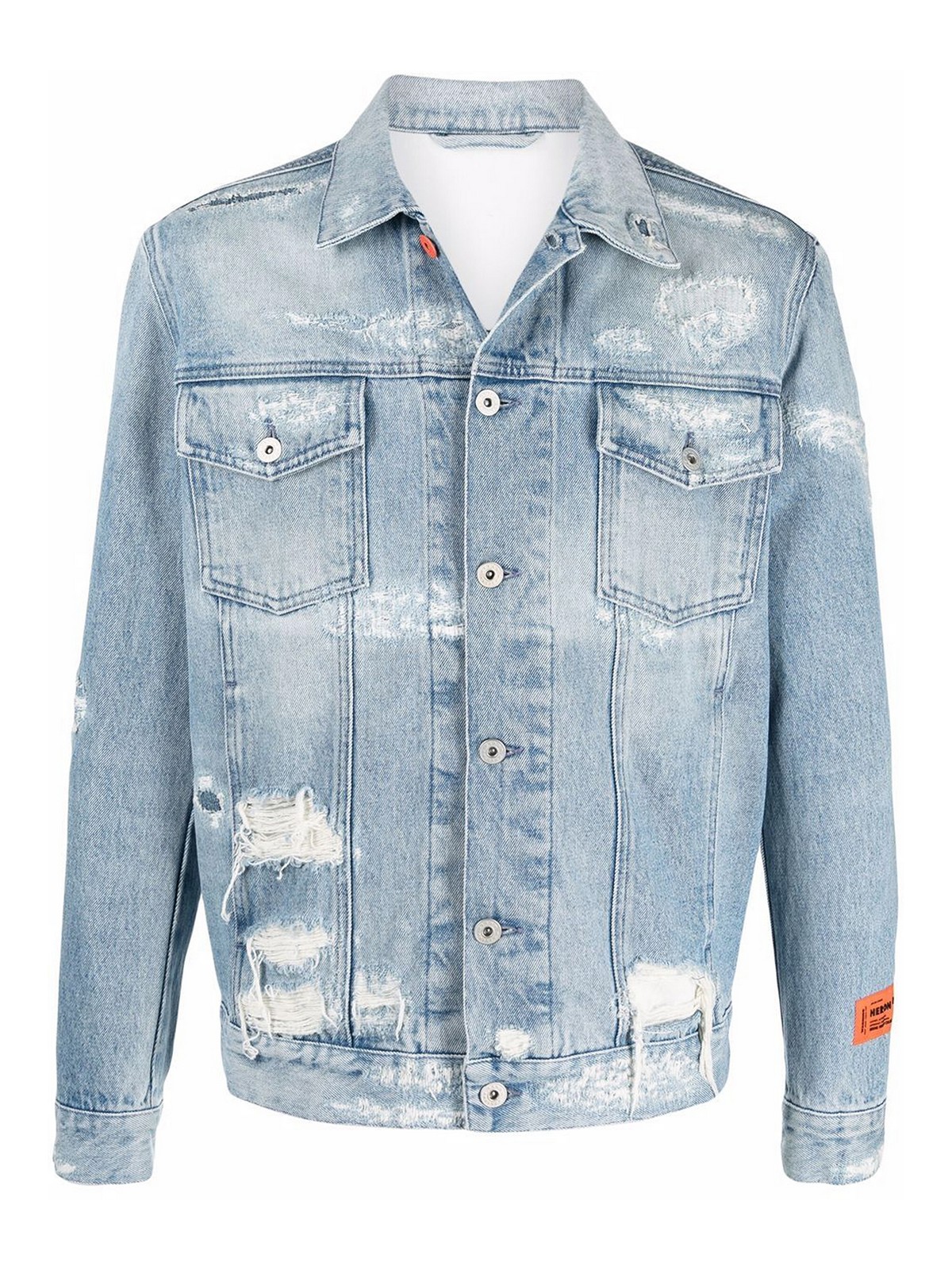 Blazers Heron Preston - Denim jacket - HMYE008S22DEN0034000