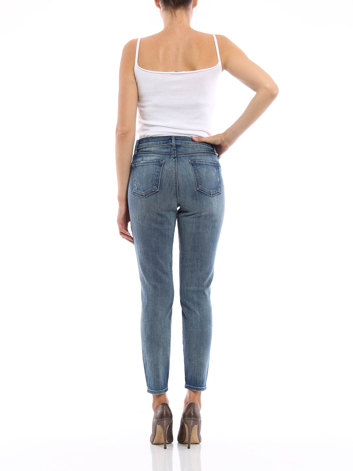 Moment lila Schijnen Straight leg jeans J Brand - Alana faded jeans - 23127T178RENDITION
