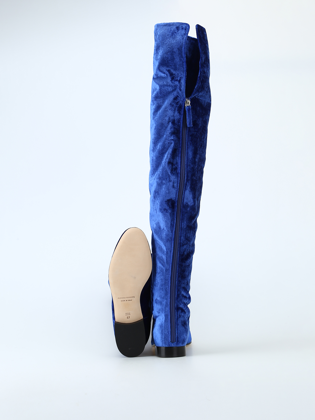 Alberta Ferretti - Royal blue velvet 