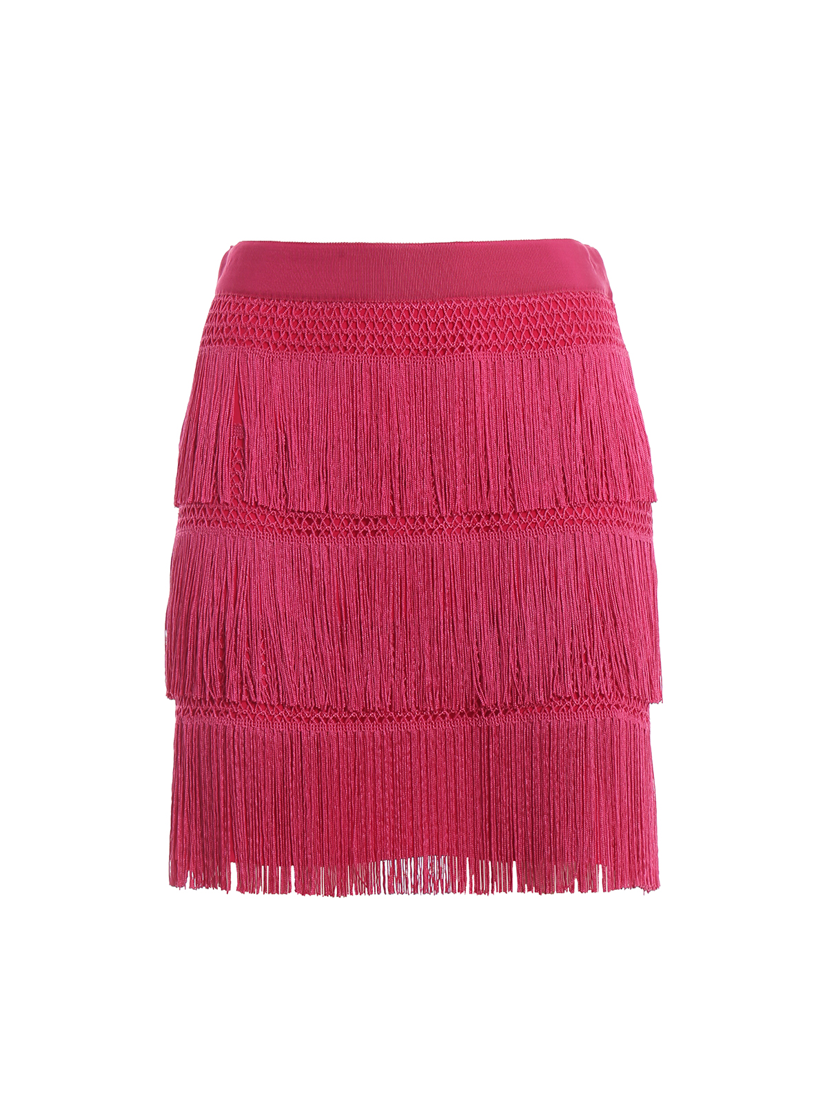 Mini skirts Alberta Ferretti - Charleston style fringed mini skirt 