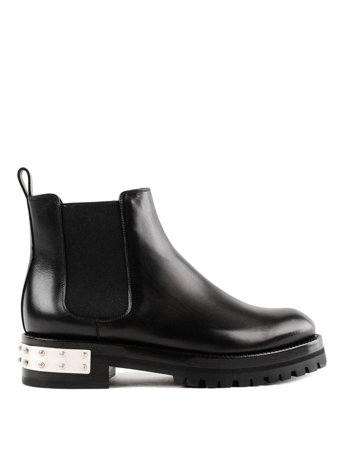 Feasibility let Mantle Ankle boots Alexander Mcqueen - Mod black leather booties - 462300WHPP11000