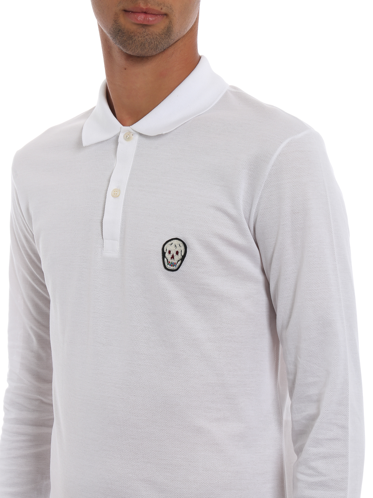 alexander mcqueen long sleeve polo