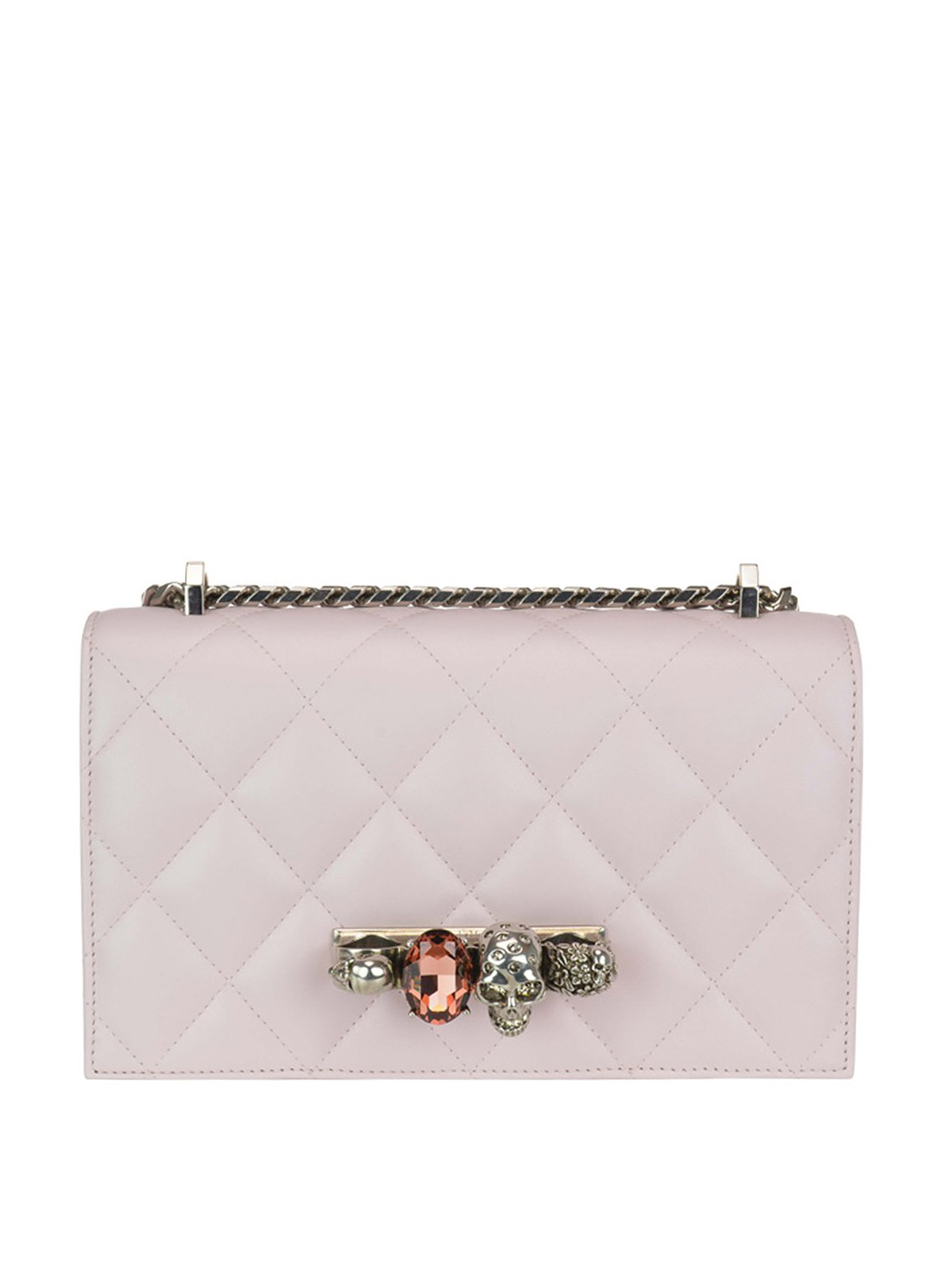 alexander mcqueen small jewelled satchel