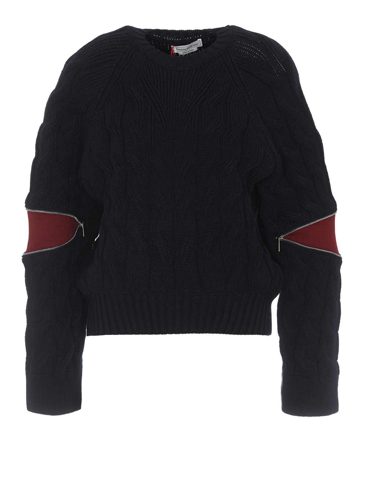 alexander mcqueen blue sweater