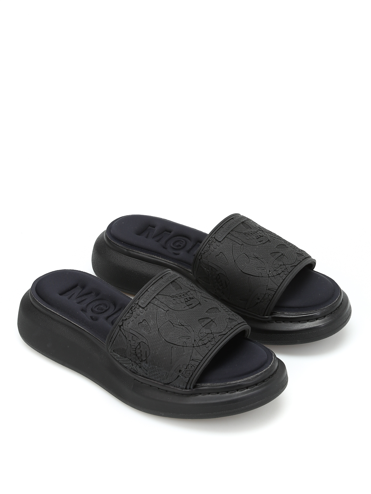 Sandals Alexander Mcqueen - Maxi sole rubber sandals - 457284W4FP01000