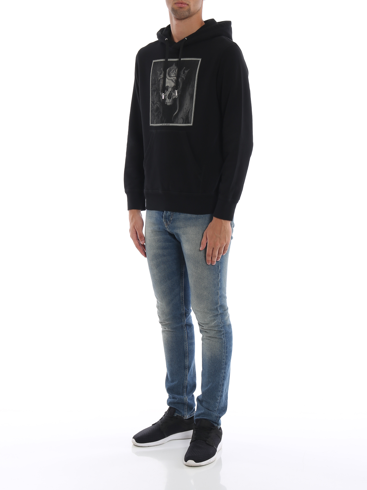 Sweatshirts & Sweaters Alexander Mcqueen - Crowned Skull black 