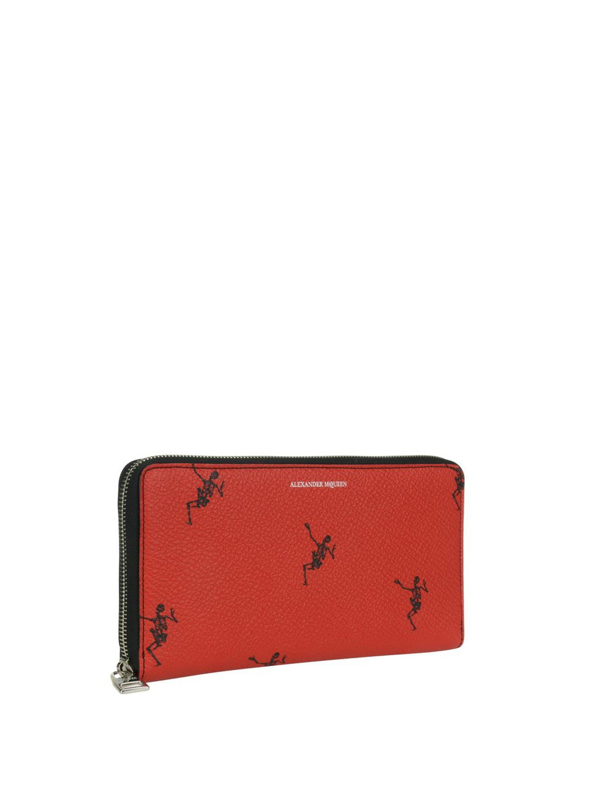 alexander mcqueen skeleton wallet