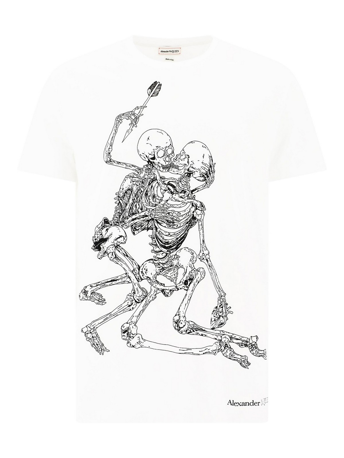 alexander mcqueen skeleton shirt
