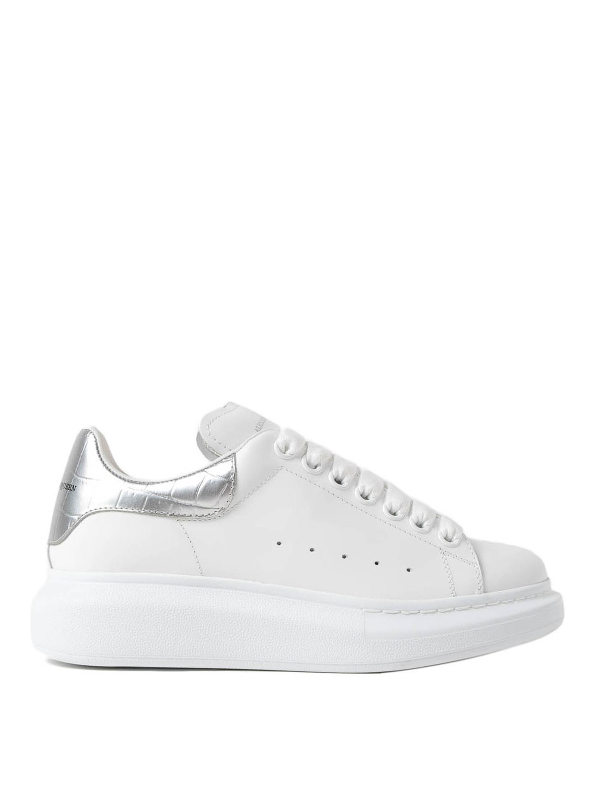Alexander Mcqueen - Sneaker con talloncino laminato ... Alexander Mcqueen - Sneaker con talloncino laminato ...