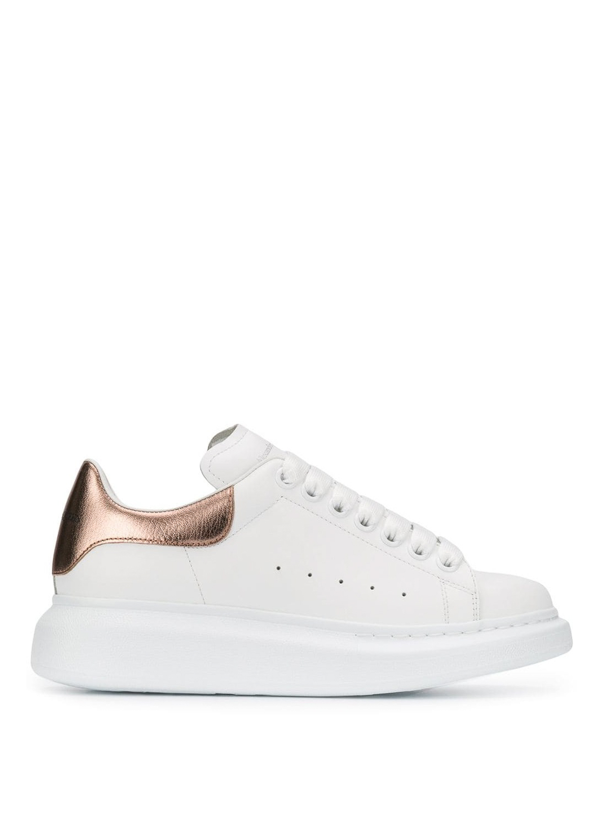 Trainers Alexander Mcqueen - Oversize smooth leather sneakers ...