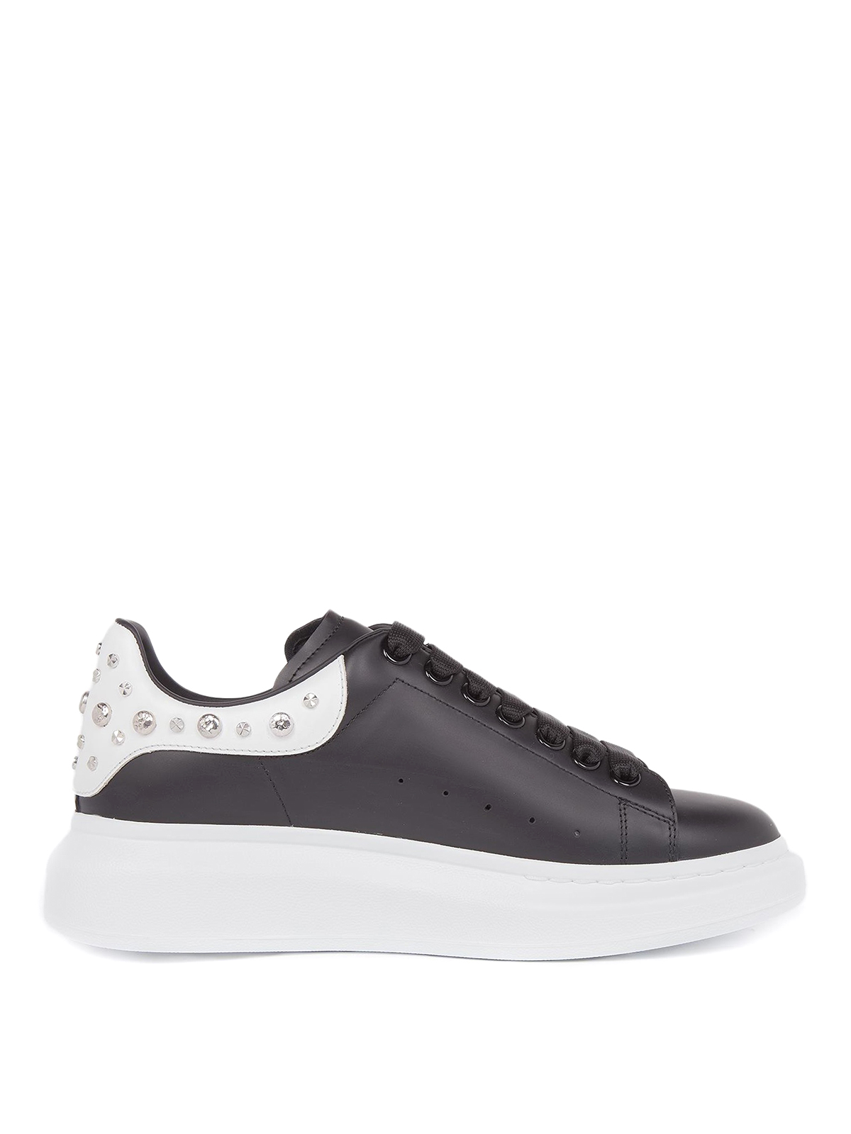 Oversize sole studded sneakers 