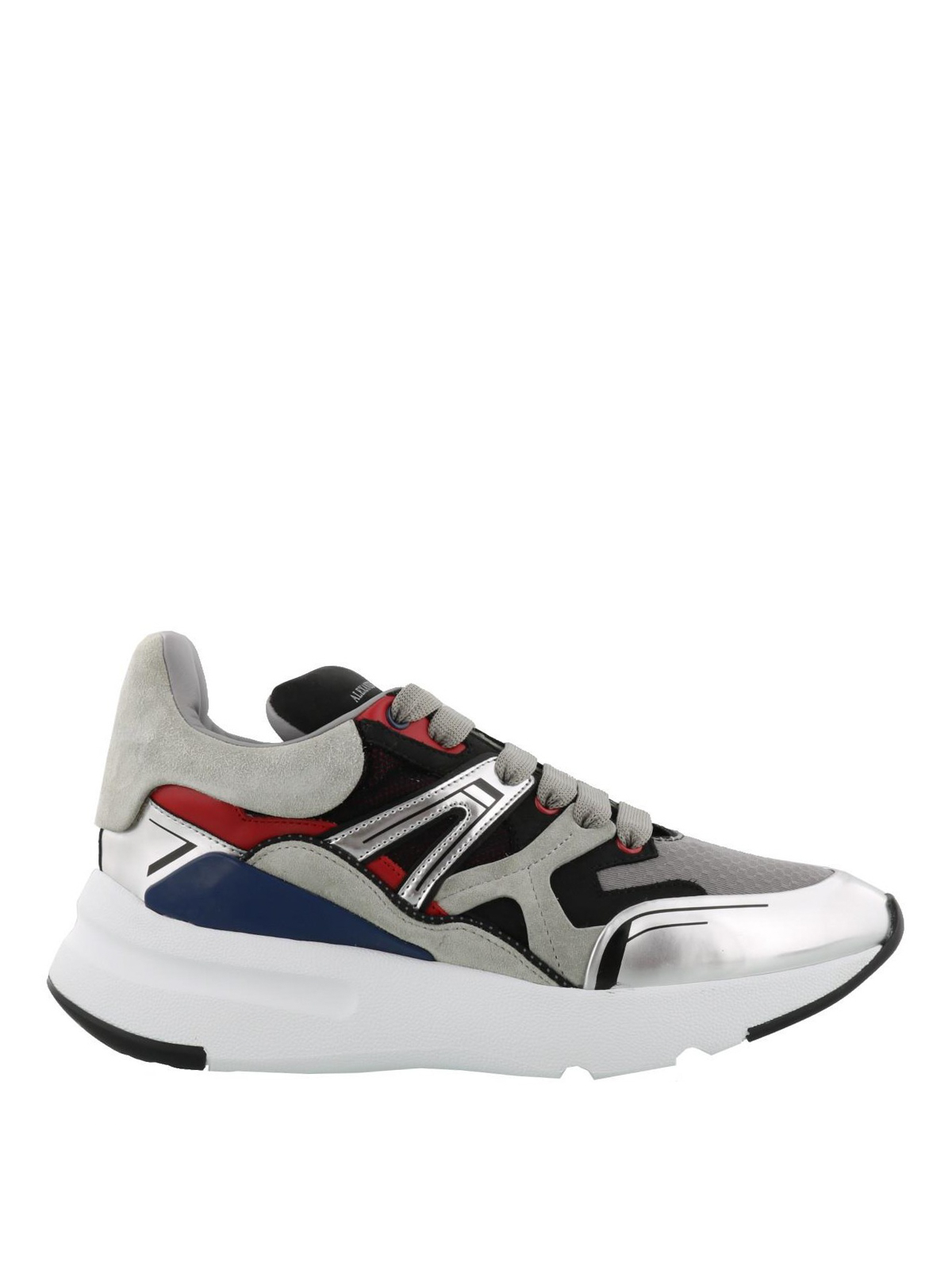 suede alexander mcqueen trainers