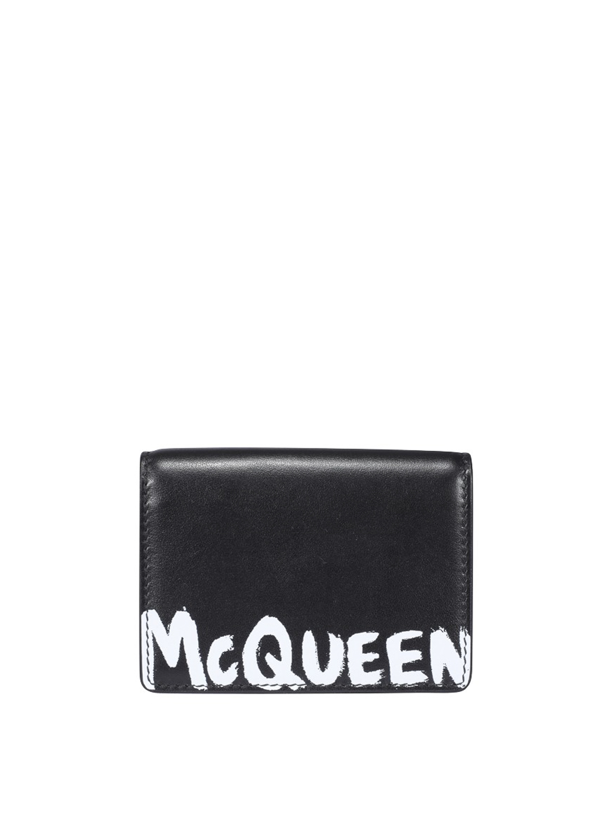 Wallets & purses Alexander Mcqueen - Graffiti logo print wallet 