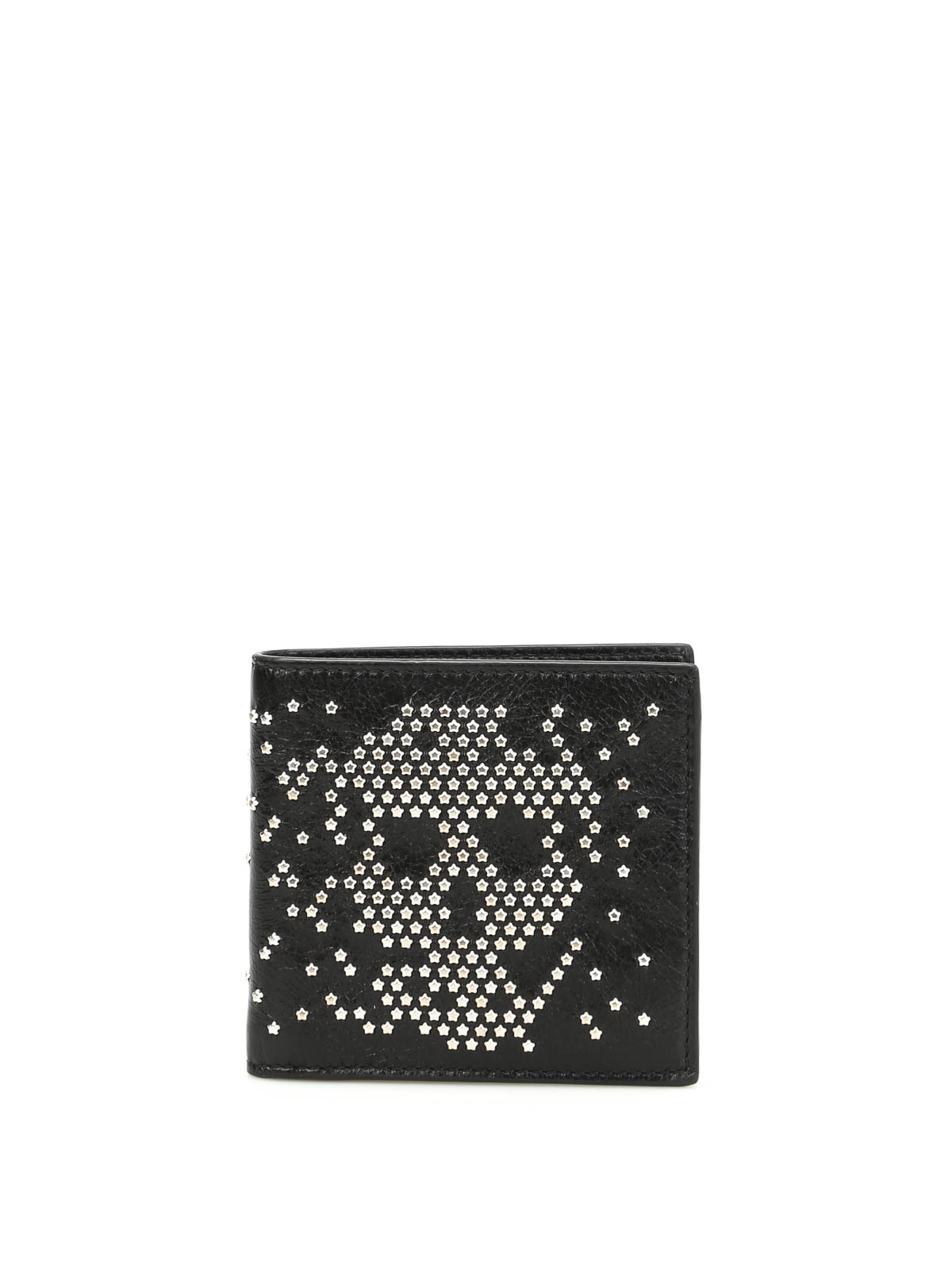 Wallets & purses Alexander Mcqueen - Studded Skull bi-fold wallet 
