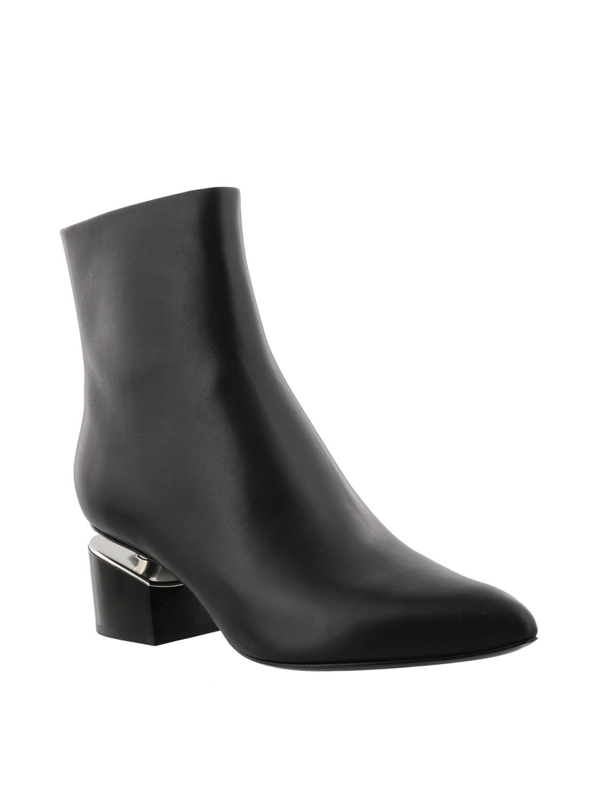 Jude leather pointy ankle boots 