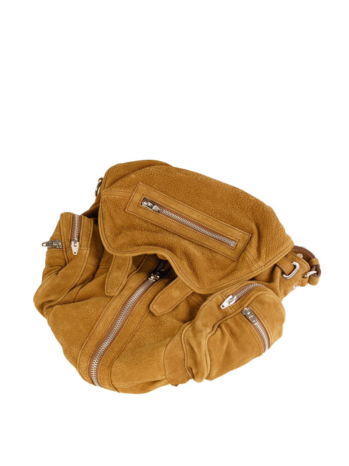 mini suede backpack