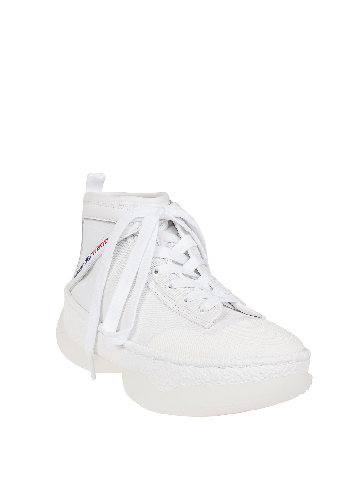 Alexander Wang - a1 white leather and 