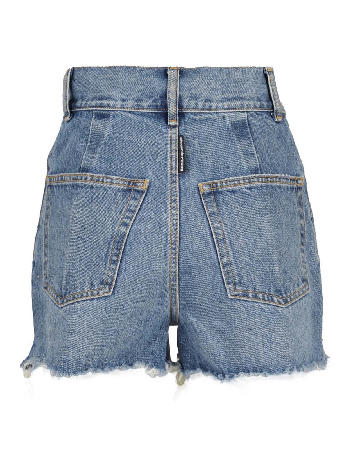 Alexander Wang - Denim cotton shorts 