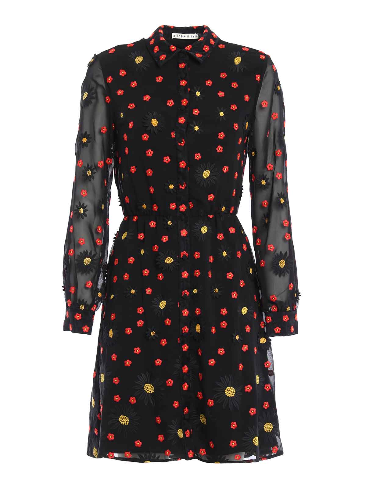 alice and olivia enid dress