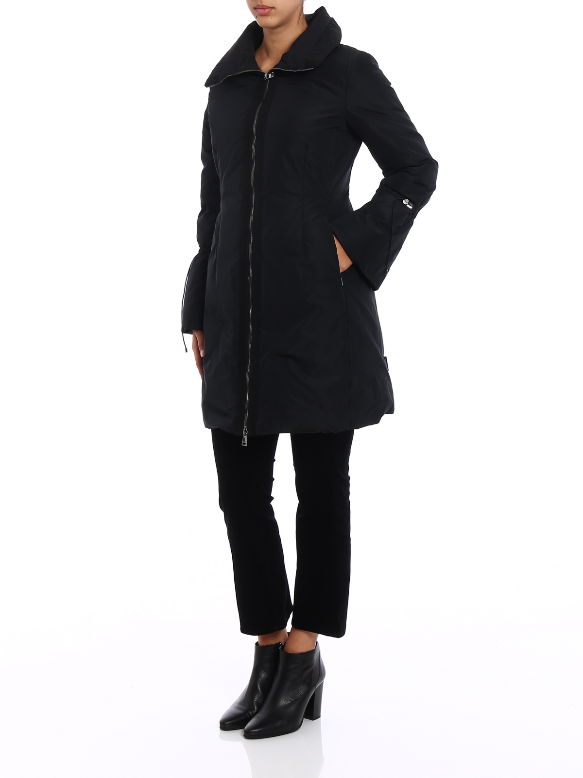 Moncler - Alnus padded fitted coat 
