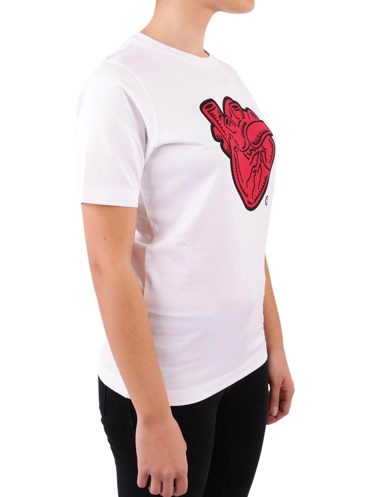 dsquared2 t shirt heart