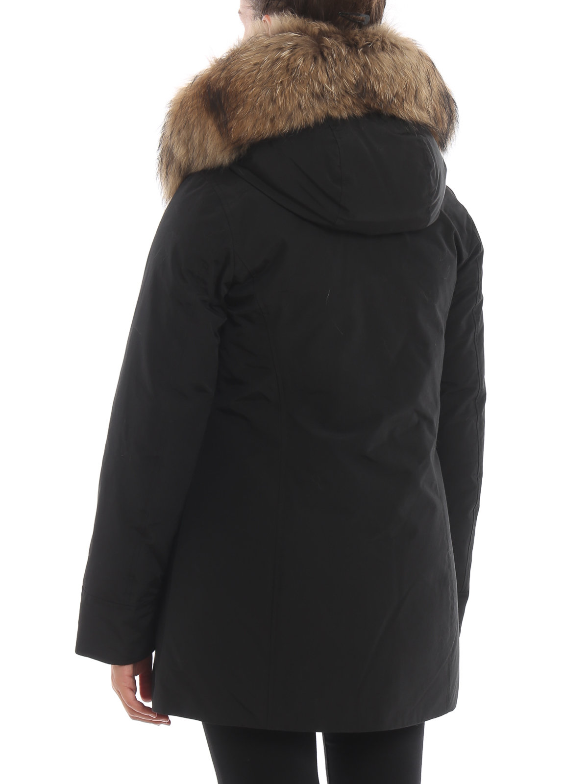 Drank staan micro Padded coats Woolrich - Arctic Parka black padded coat - WWCPS2762UT0001BLK