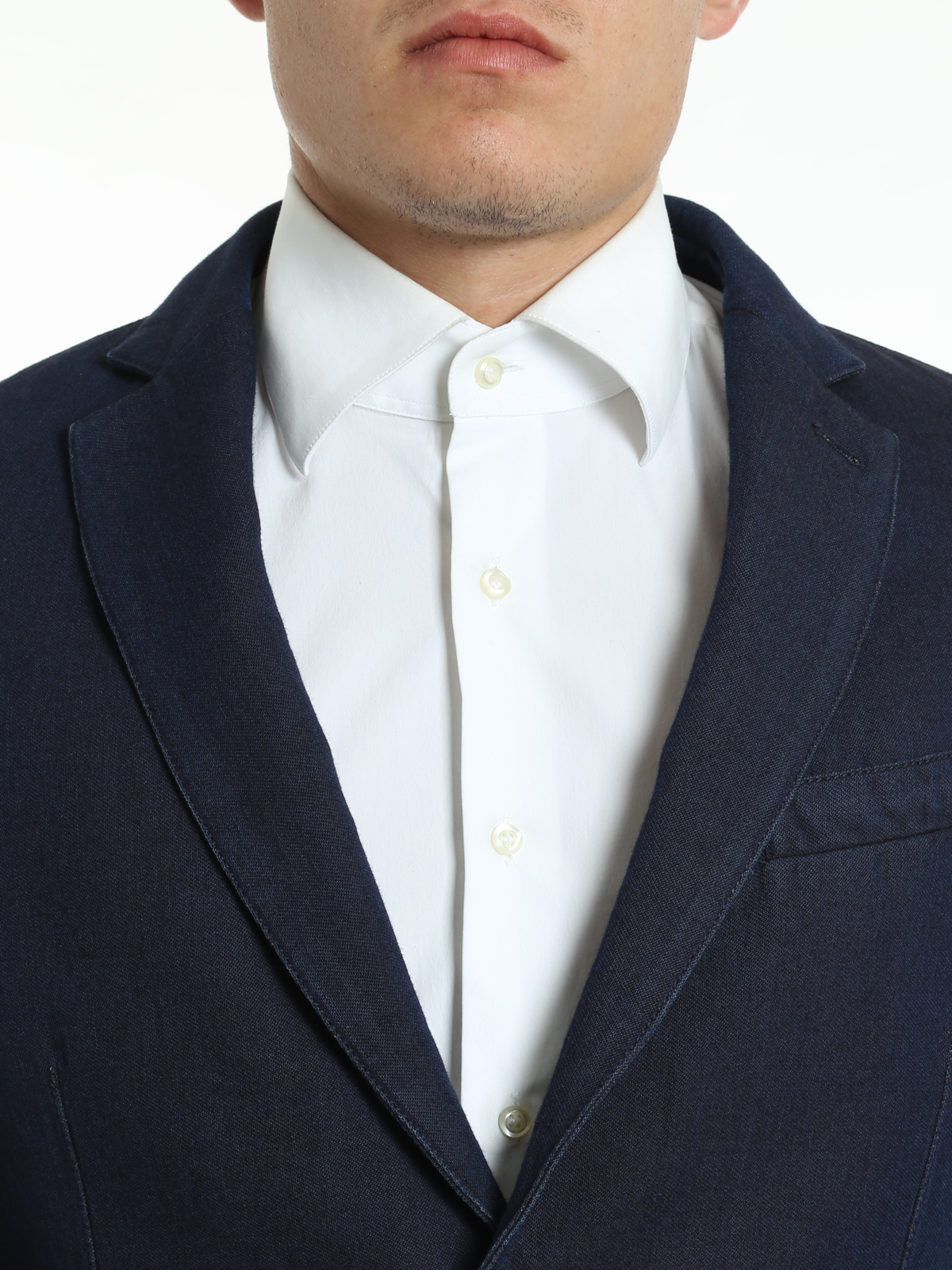 Blazers Armani Collezioni - Cotton blazer - SCG070SCS31906 | iKRIX.com