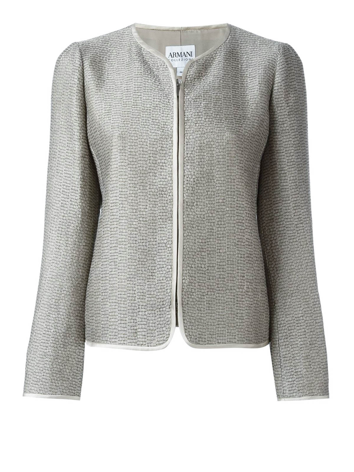 Casual jackets Armani Collezioni - Woven linen jacket - TMG08TTM106011