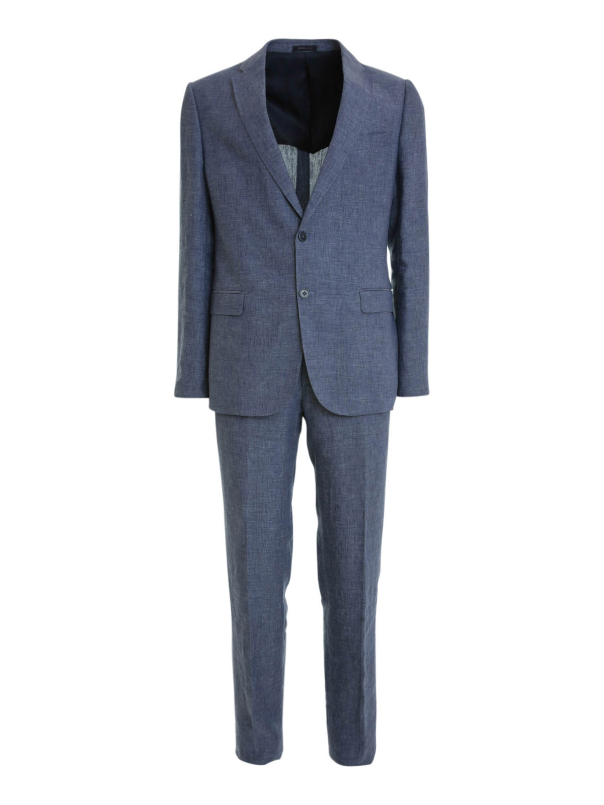 Costumes Pour Homme Collezioni Bleu Veste Casual Armani n0Uq7n