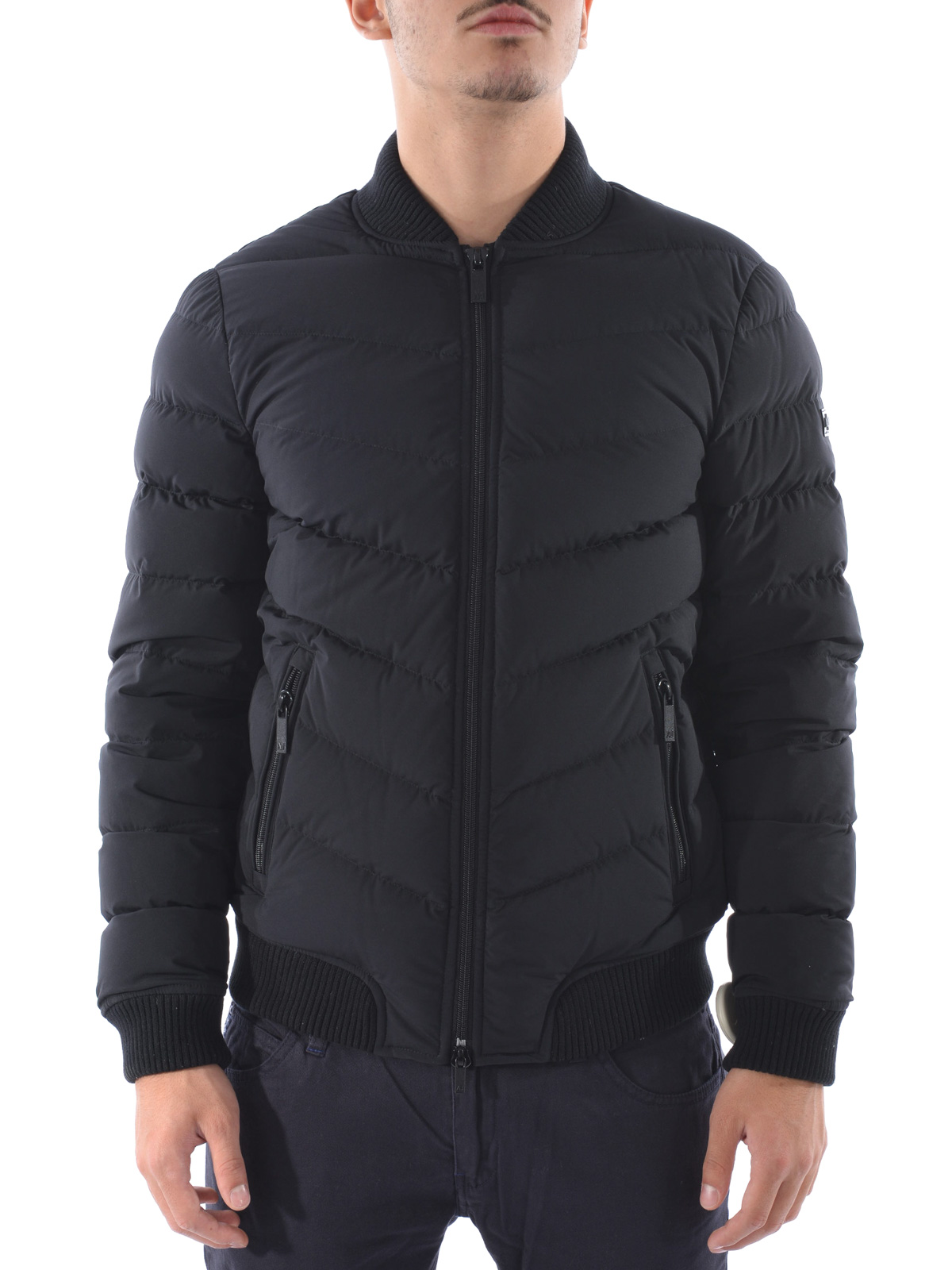 Armani Jeans - Quilted zip fastened 