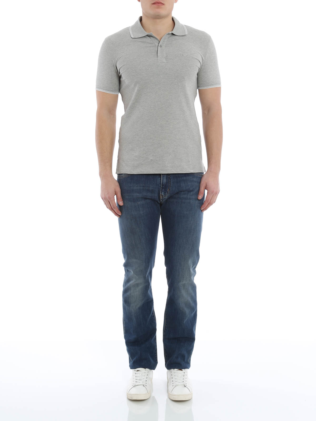 Haat Faculteit pil Polo shirts Armani Jeans - AJ Polo shirt - 06M30J2 | Shop online at iKRIX