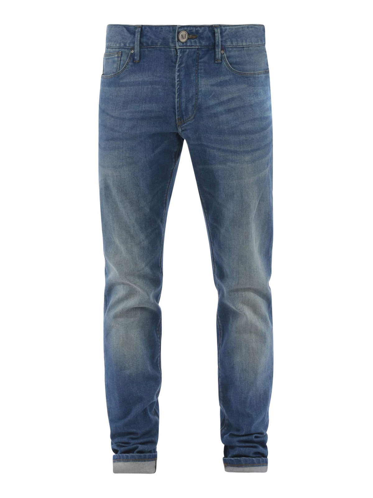 Straight leg jeans Armani Jeans - Faded denim jeans - 3Y6J066DABZ1500