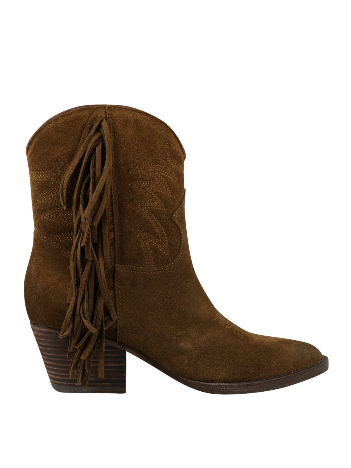 Ash Furious Ankle Boots In Brown | ModeSens