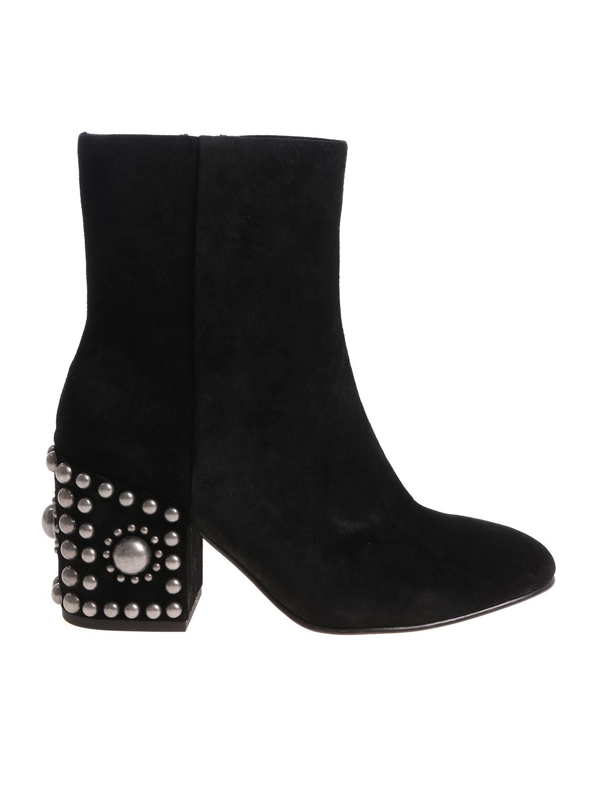 ASH ERA ANKLE BOOTS WITH METAL INSERTS