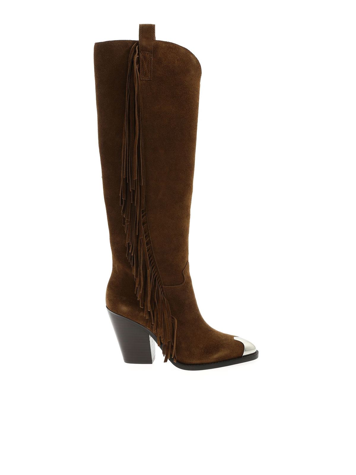 ASH ELODIE BOOTS IN BROWN