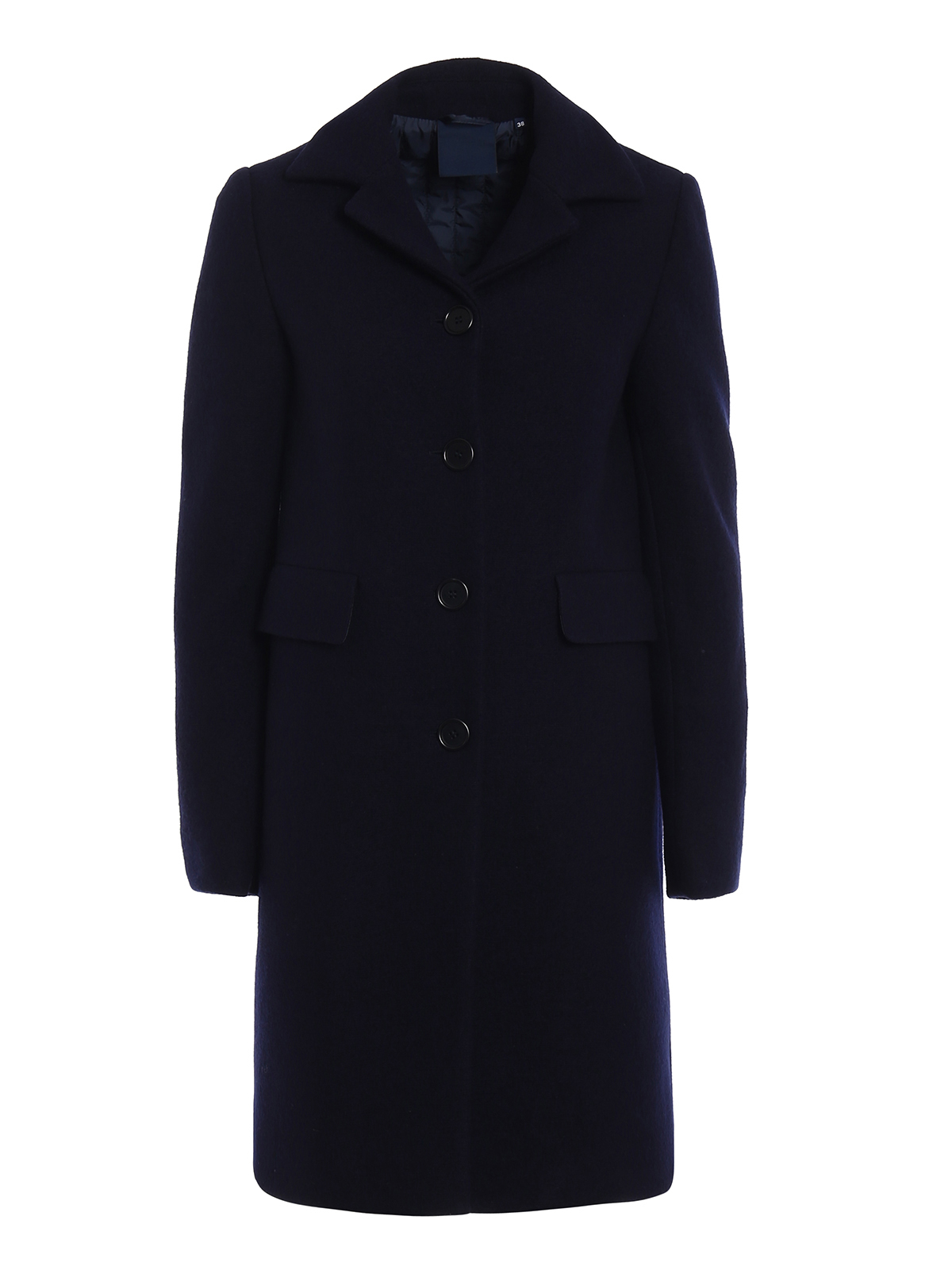 Aspesi - Single-breasted wool coat - knee length coats - 0711526851098