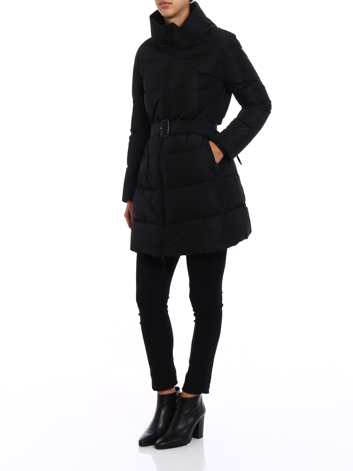Aspesi - Ibis black puffer coat - padded coats - 7N63B16685241 | iKRIX.com