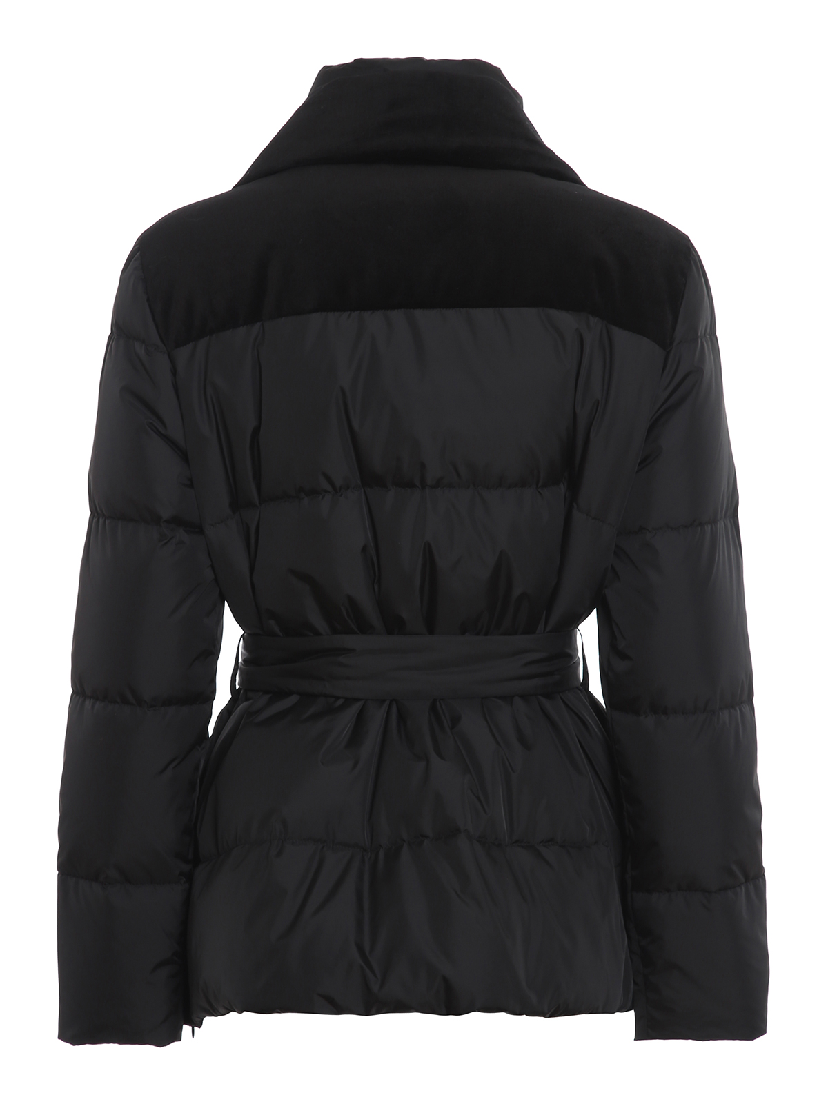 large collar padded coat